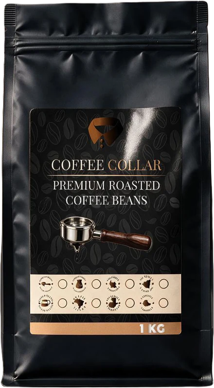 Coffee Collar 1 kg çekirdek kahve paketi